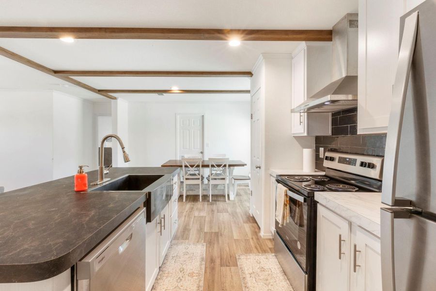 Furnished interior view inside a new home in , Somerville (Image 17).