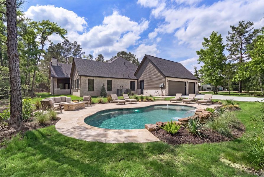 If you’ve been dreaming of a private outdoor retreat, this backyard is already perfectly positioned for it. This pool rendering shows just how easily the space can accommodate a future pool while still leaving plenty of room to relax, entertain, and enjoy the outdoors. If you’ve been dreaming of a private outdoor retreat, this backyard is already perfectly positioned for it. This pool rendering shows just how easily the space can accommodate a future pool while still leaving plenty of room to relax, entertain, and enjoy the outdoors.