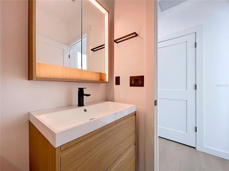 Furnished interior view inside a new home in , St. Petersburg (Image 10).