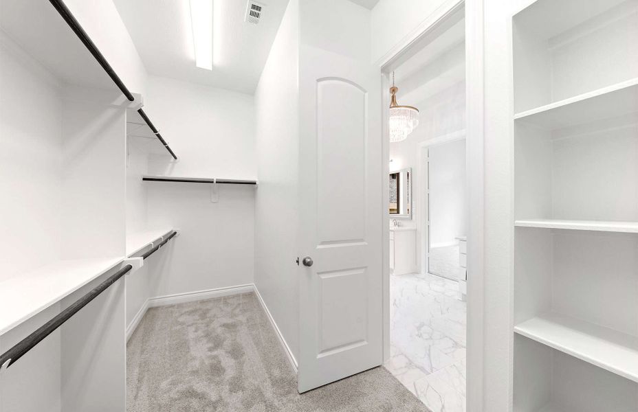 Furnished interior view inside a new home in Audubon 60′, Magnolia (Image 19).