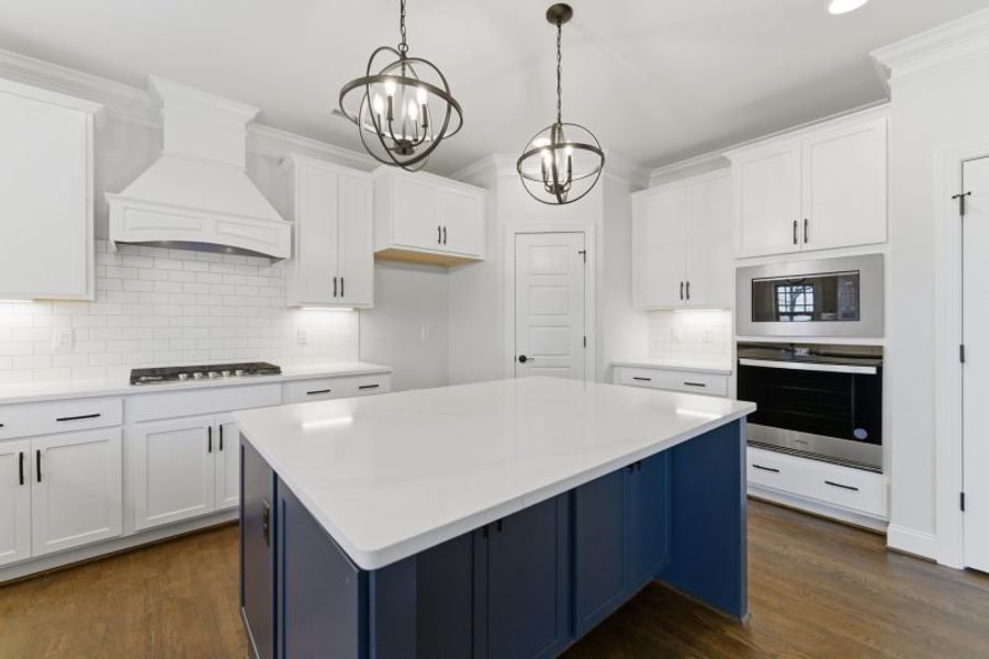 Furnished interior view inside a new home in Blacksmith, Stokesdale (Image 13).