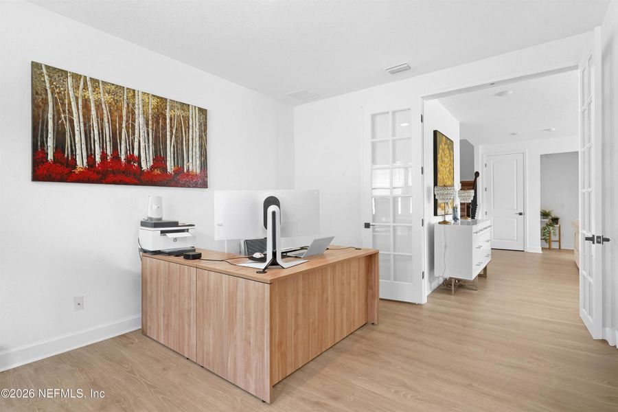 Furnished interior view inside a new home in TrailMark, St. Augustine (Image 37).