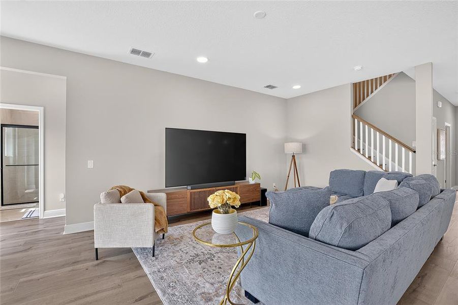 Furnished interior view inside a new home in , Wesley Chapel (Image 35).