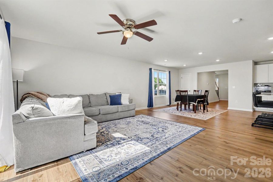 Furnished interior view inside a new home in Sullivan Farm, Statesville (Image 8).