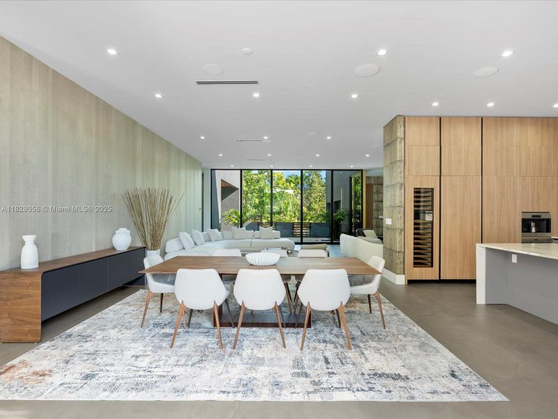 Furnished interior view inside a new home in , Miami (Image 64).