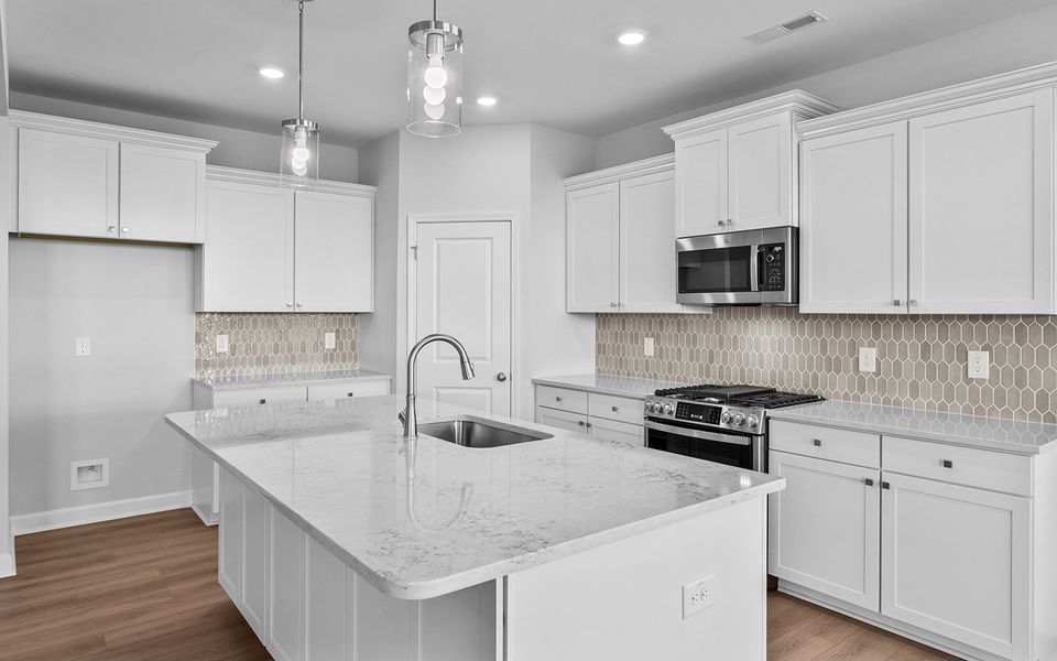 Furnished interior view inside a new home in Hanes Lake, Winston-Salem (Image 7).