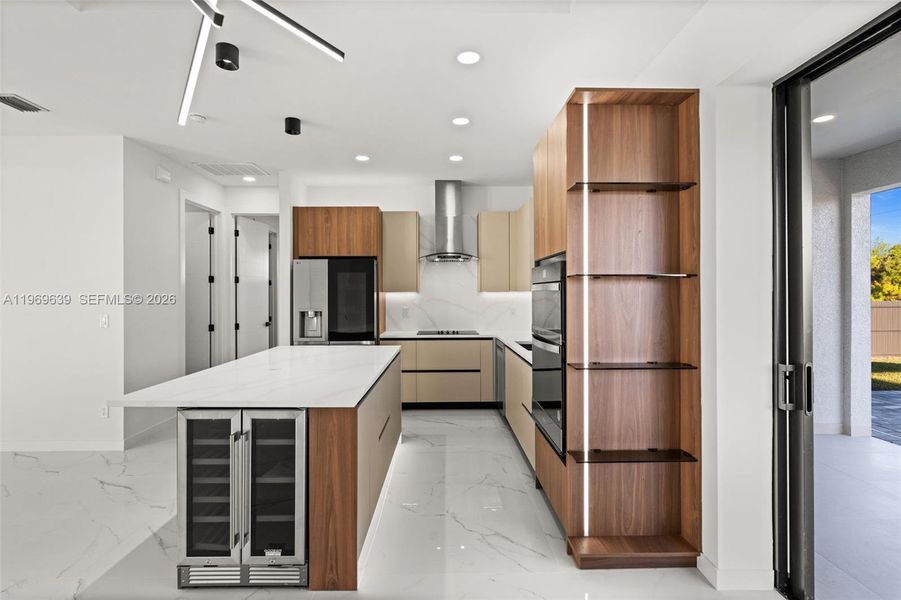 Furnished interior view inside a new home in , Cape Coral (Image 14).