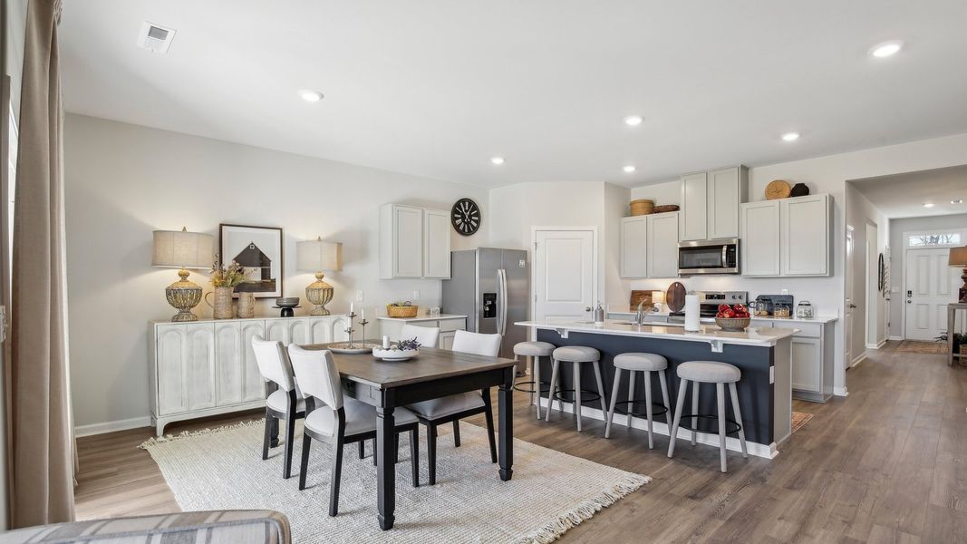 Furnished interior view inside a new home in The Parks, White House (Image 12).