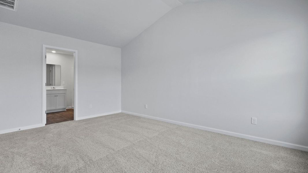 Spacious, unfurnished interior of a new home in Center Pointe, Santee (Image 13).
