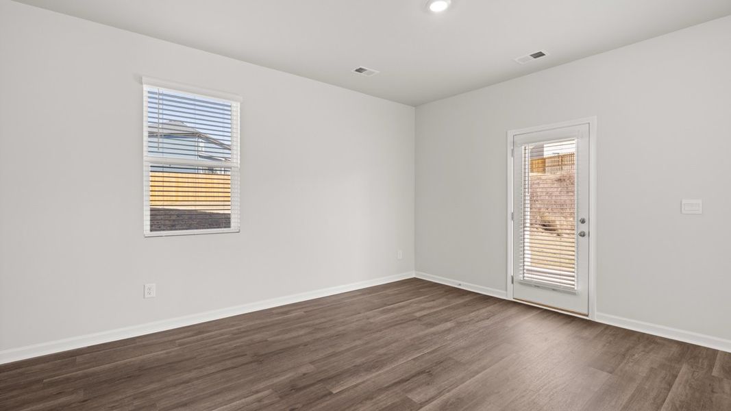 Spacious, unfurnished interior of a new home in Southwind Village, Evans (Image 12). Spacious, unfurnished interior of a new home in Southwind Village, Evans (Image 12).