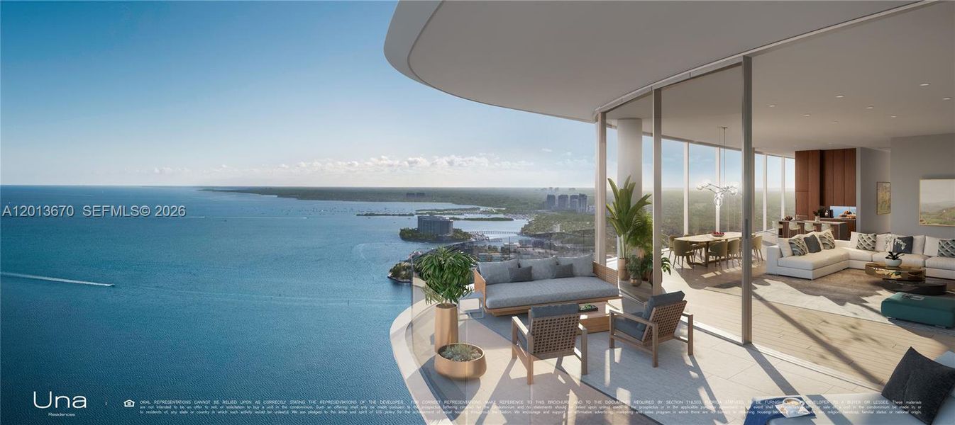 Condo located in Miami, FL showcasing its design and architecture (Image 8).