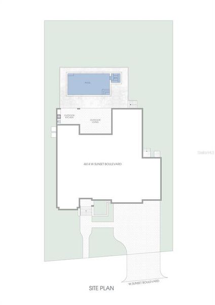 2D floor plan layout of this home in , Tampa, FL (Image 4). 2D floor plan layout of this home in , Tampa, FL (Image 4).