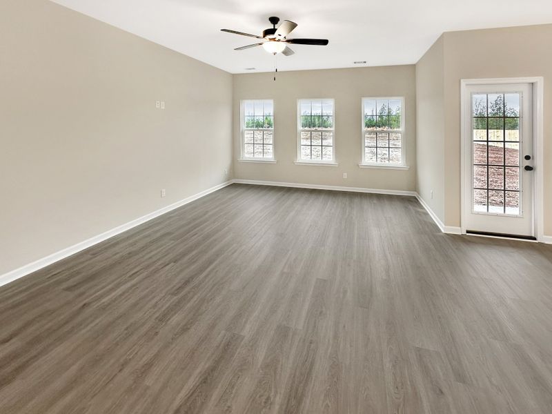 Spacious, unfurnished interior of a new home in Tibet Road at Sassafras, Allenhurst (Image 12).