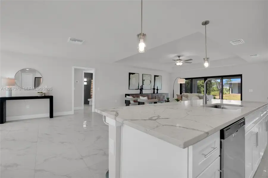 Furnished interior view inside a new home in , Lehigh Acres (Image 19).