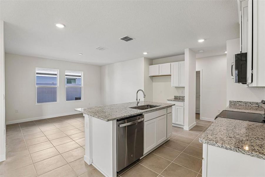 Furnished interior view inside a new home in Cyrene at Harmony, St. Cloud (Image 8).