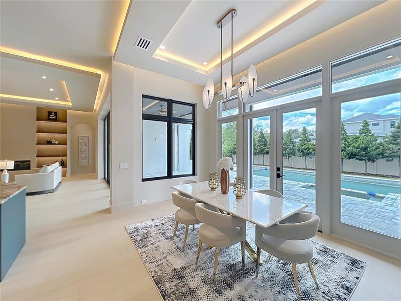 Furnished interior view inside a new home in , Winter Park (Image 47). Furnished interior view inside a new home in , Winter Park (Image 47).