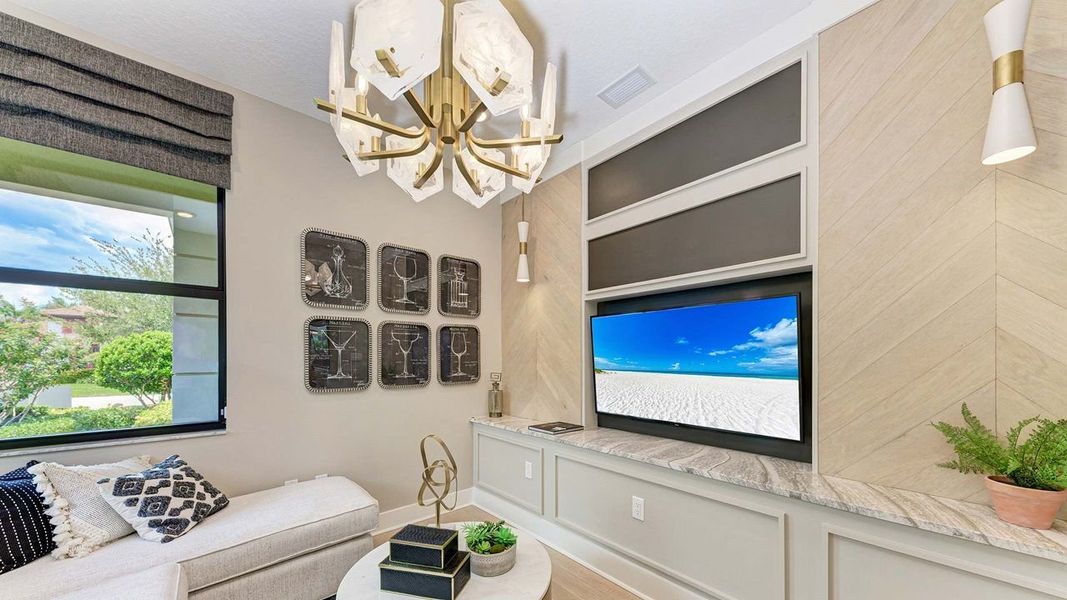 Representative furnished interior of a home built from the Summerland by Kolter Homes in Cresswind Lakewood Ranch, Lakewood Ranch (Image 19).