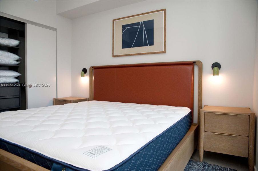 Furnished interior view inside a new home in , Miami (Image 9).