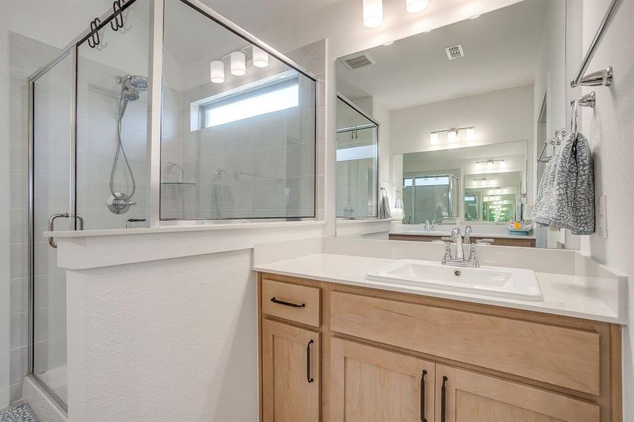 Furnished interior view inside a new home in Madero, Haslet (Image 23). Furnished interior view inside a new home in Madero, Haslet (Image 23).