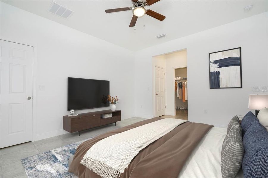 Furnished interior view inside a new home in , Dunnellon (Image 15).