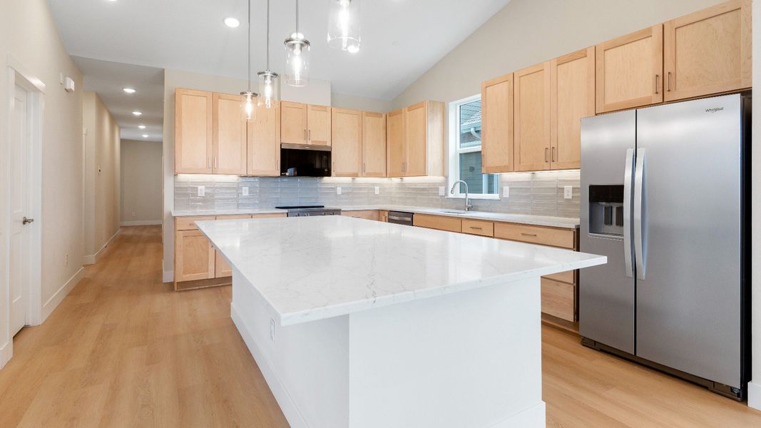 Furnished interior view inside a new home in Dillon Pointe - City, Broomfield (Image 12).