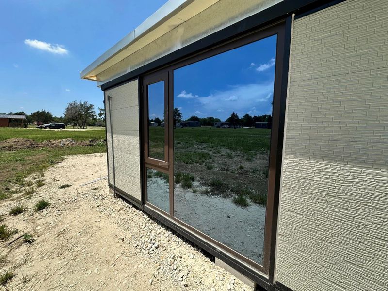 Exterior details and patio area of a home in , Mexia (Image 7). Exterior details and patio area of a home in , Mexia (Image 7).