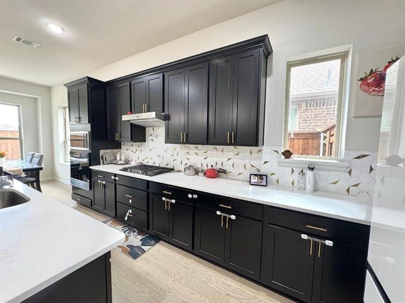 Furnished interior view inside a new home in , Little Elm (Image 5). Furnished interior view inside a new home in , Little Elm (Image 5).