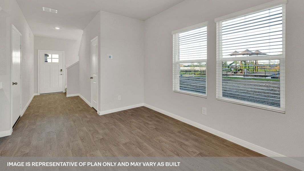 Spacious, unfurnished interior of a new home in Whisper South, San Marcos (Image 17).