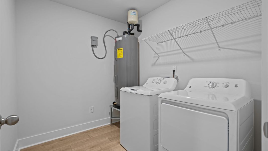 Furnished interior view inside a new home in Village at Midway, Anderson (Image 26).