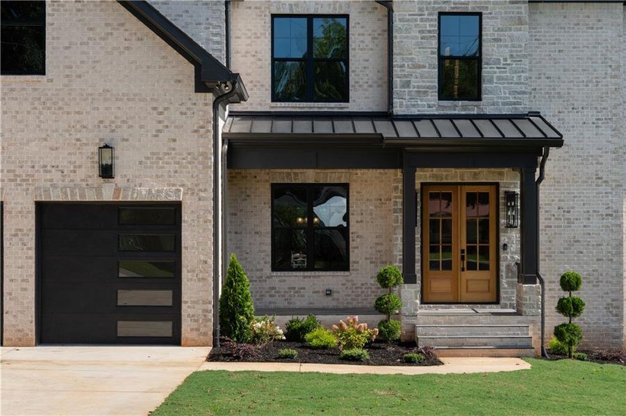 Exterior details and patio area of a home in , Buford (Image 4).