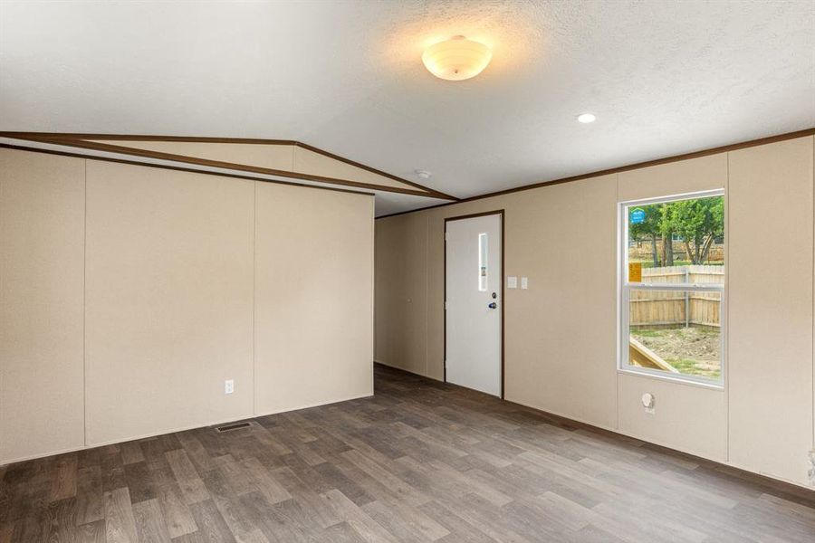 Open Living room space