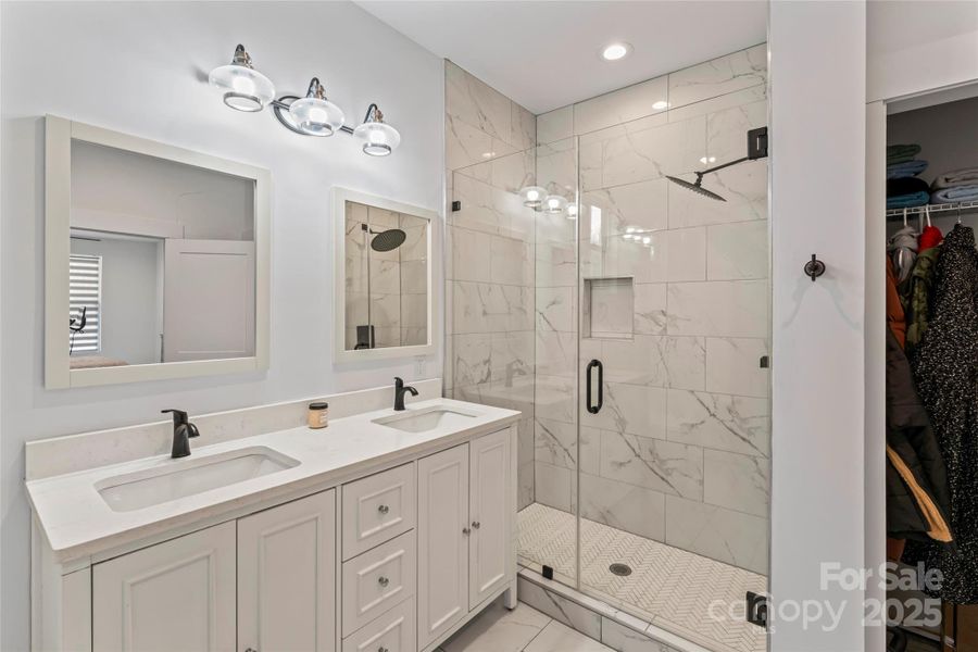 Furnished interior view inside a new home in , Denver (Image 17).