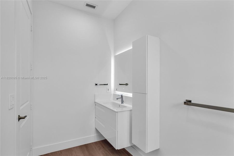 Furnished interior view inside a new home in Arden: The Waterford Collection, Loxahatchee (Image 10).