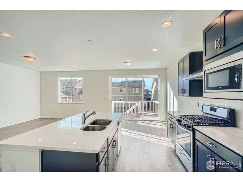 Furnished interior view inside a new home in Farmstead, Berthoud (Image 9).