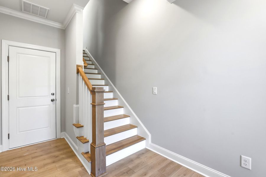 Spacious, unfurnished interior of a new home in Downtown Wilmington Collective, Wilmington (Image 31). Spacious, unfurnished interior of a new home in Downtown Wilmington Collective, Wilmington (Image 31).