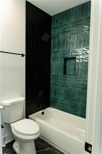 Furnished interior view inside a new home in , Atlanta (Image 11).