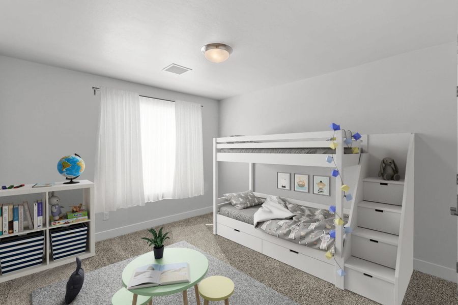 Representative furnished interior of a home built from the Bliss by View Homes in The View at Desert Springs | Thoughtful Collection, El Paso (Image 9). Representative furnished interior of a home built from the Bliss by View Homes in The View at Desert Springs | Thoughtful Collection, El Paso (Image 9).