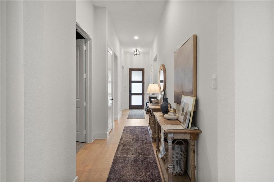 Furnished interior view inside a new home in BridgeWater, Midlothian (Image 30).