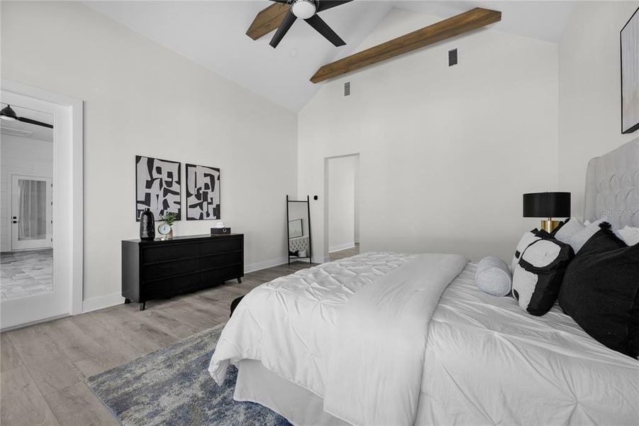 Furnished interior view inside a new home in , Newberry (Image 25).