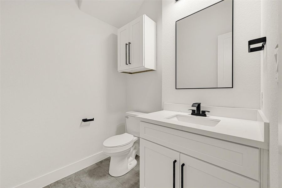 First floor half bath First floor half bath