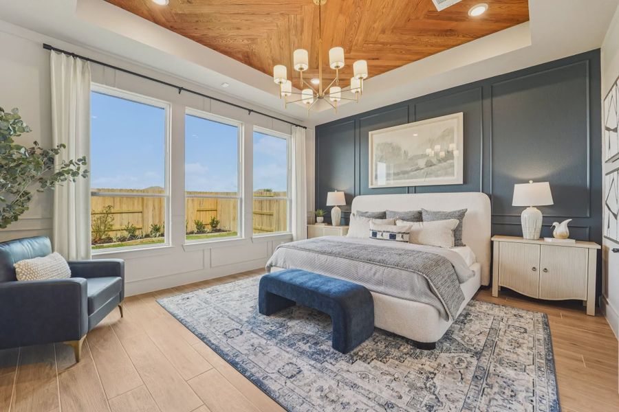 Furnished interior view inside a new home in Wildrye, Waller (Image 9).