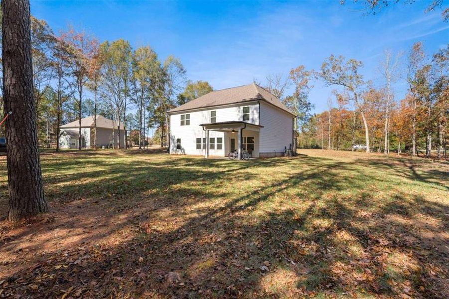 Exterior details and patio area of a home in , McDonough (Image 4).