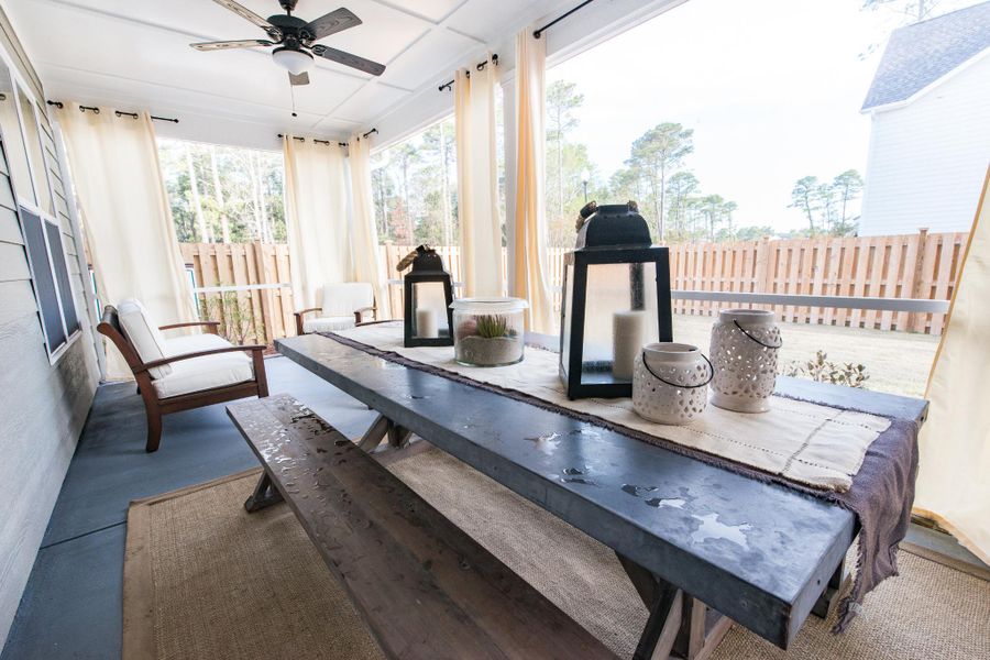 Representative furnished interior of a home built from the McKinley by Bill Clark Homes in The Sanctuary at Sunset Beach, Sunset Beach (Image 88). Representative furnished interior of a home built from the McKinley by Bill Clark Homes in The Sanctuary at Sunset Beach, Sunset Beach (Image 88).