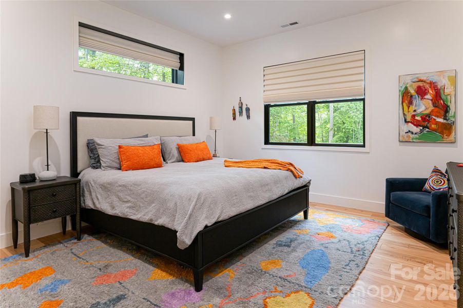 Furnished interior view inside a new home in , Weaverville (Image 40).