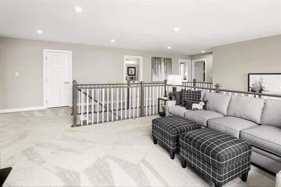 Representative furnished interior of a home built from the Corsica by Ryan Homes in Muirwood, Murfreesboro (Image 12).