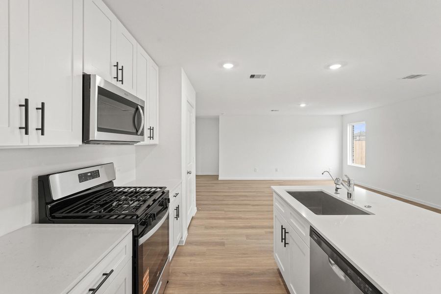 Furnished interior view inside a new home in Sunterra, Katy (Image 5). Furnished interior view inside a new home in Sunterra, Katy (Image 5).