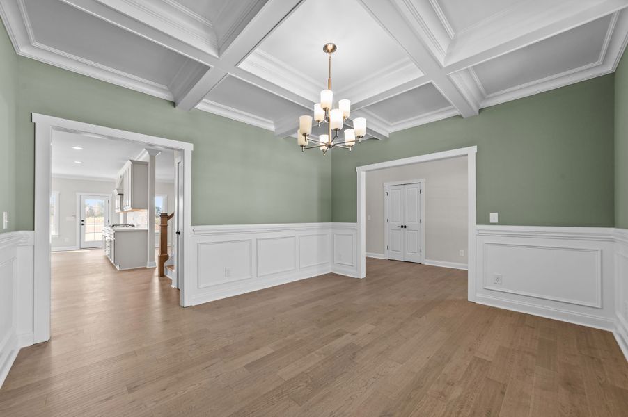 Spacious, unfurnished interior of a new home in Eli's Ridge, Winterville (Image 22).