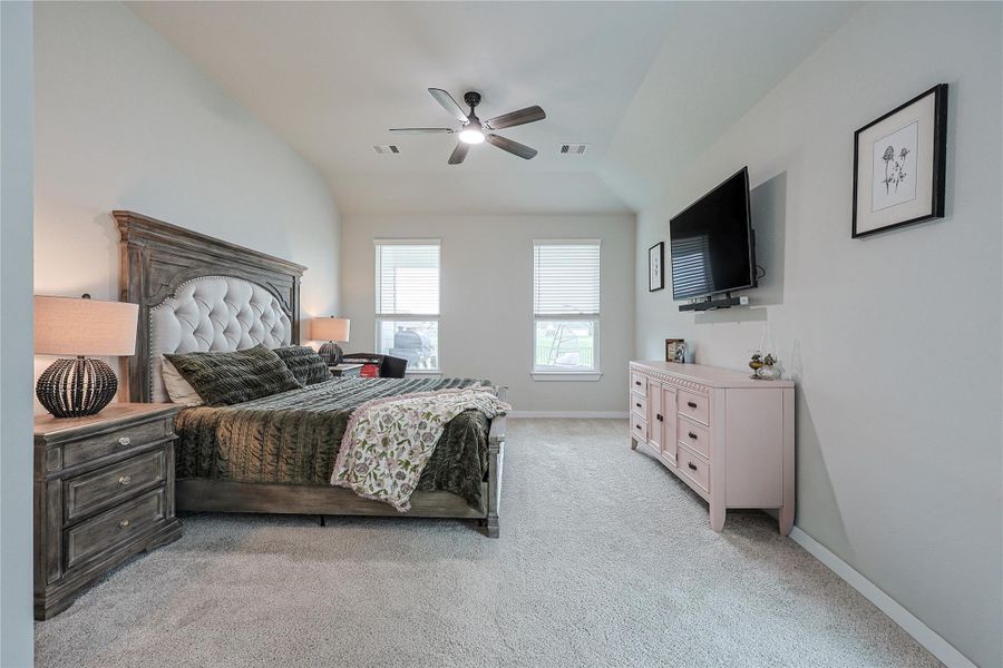 Furnished interior view inside a new home in Telge Ranch, Cypress (Image 33).