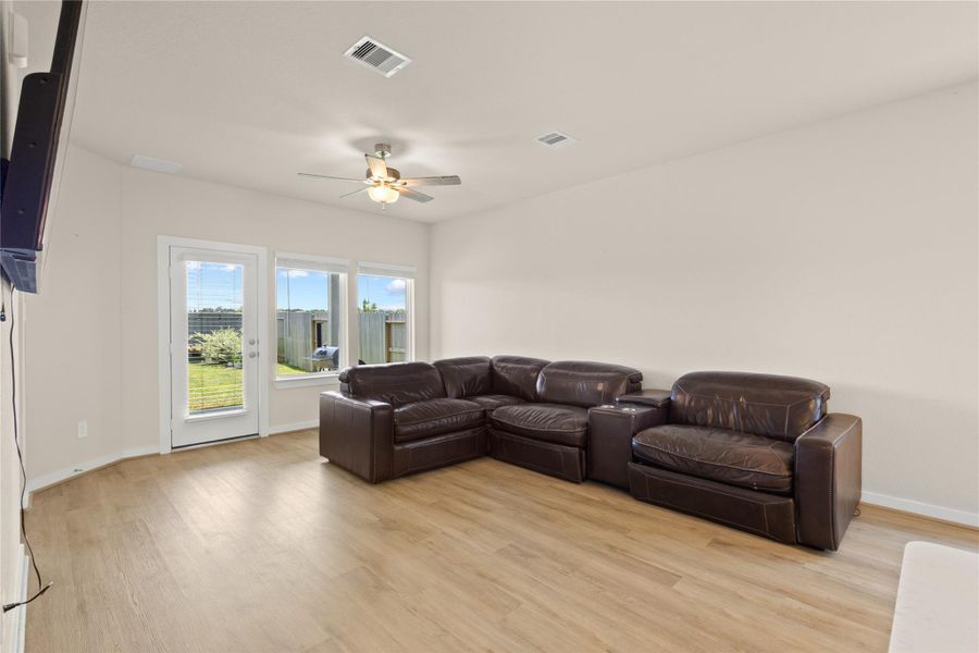 Furnished interior view inside a new home in Sundance Cove - Traditional Series, Crosby (Image 15).