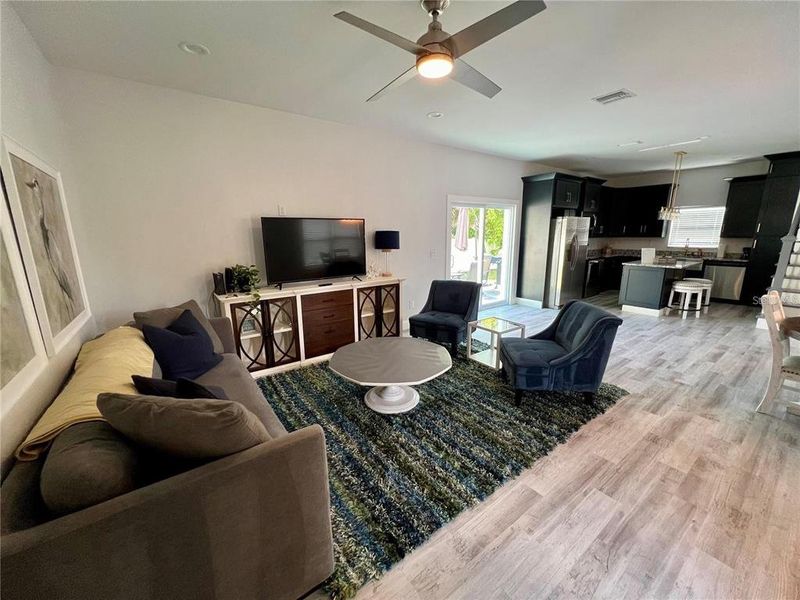 Furnished interior view inside a new home in , Port Richey (Image 9).